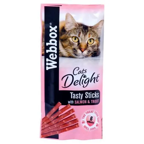 Webbox Cat Salmon Trout 6 Pack - Cat Food