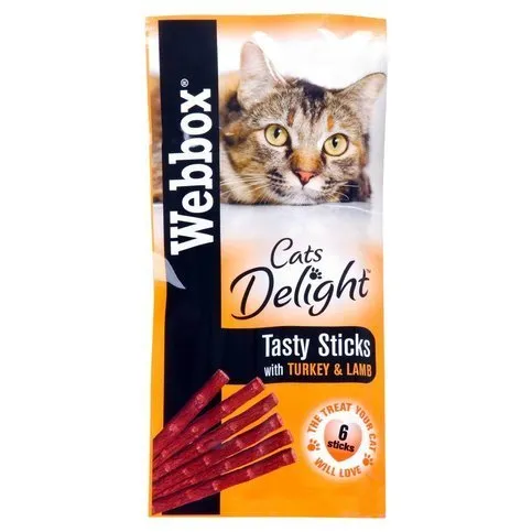 WEBBOX CAT Turkey & Lamb Sticks