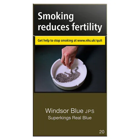 Windsor Blue JPS Superkings Real Blue 20 Pack