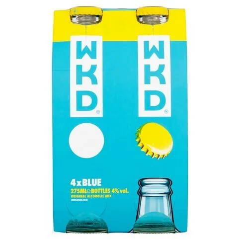 WKD Blue 4 x 275ml