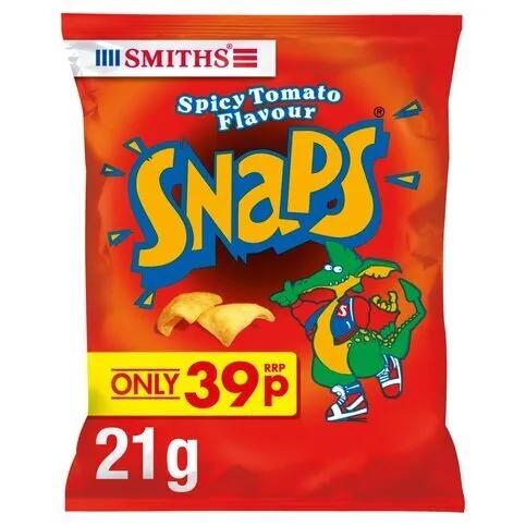 Smiths Snaps Spicy Tomato Snacks 21g
