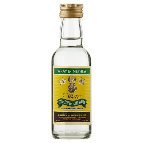 Wray & Nephew White Overproof Rum 5cl