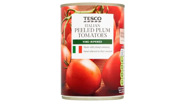 Tesco Italian Peeled Plum Tomatoes 400g