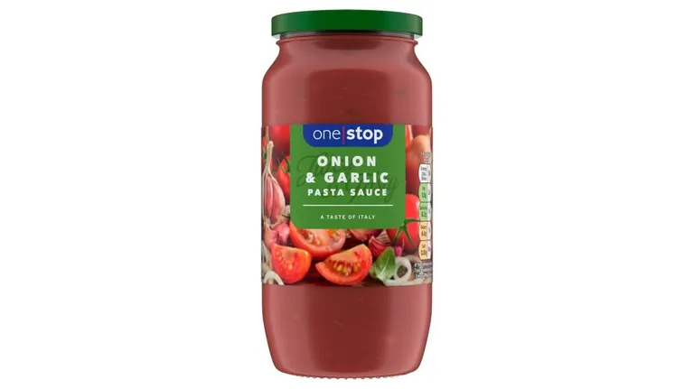 One Stop Onion & Garlic Pasta Sauce 500g