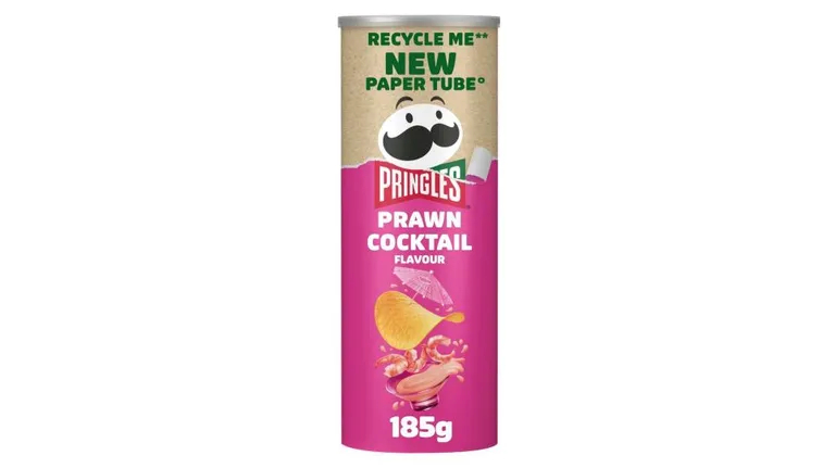 SAVE 55p: Pringles Prawn Cocktail Flavour 185g (405406)