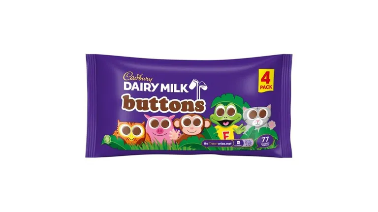 Cadbury Dairy Milk Buttons 4 pack