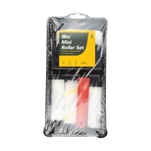 4 Pack Mini Paint Roller Set