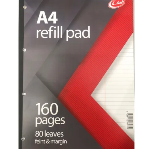 A4 Refil Pad With Margin