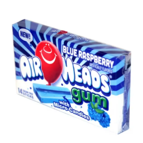 Air Heads Gum Blue Raspberry