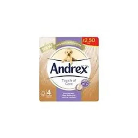 Andrex Touch of Care 4 Rolls