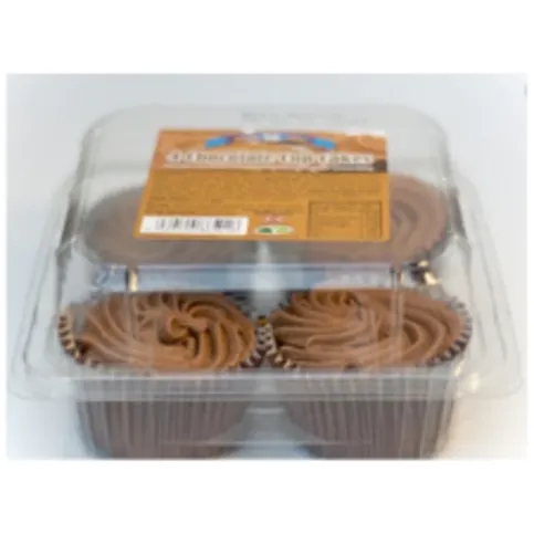 Baker Boys Chocolate Cupcakes 4 Pack
