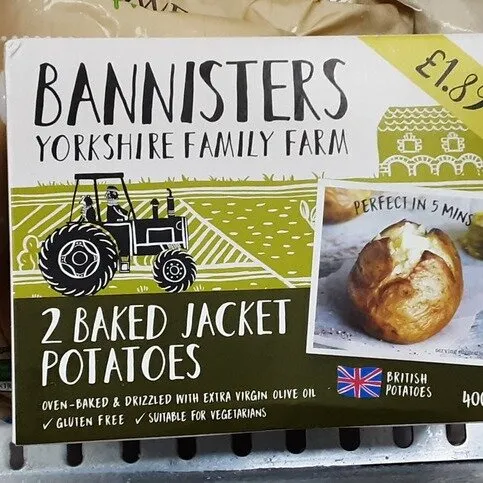 Bannister Baked Potatoes 2 Pack