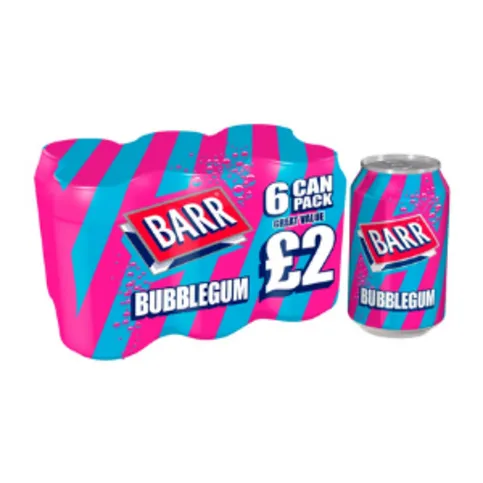 Barr Bubblegum 6 x 330ml