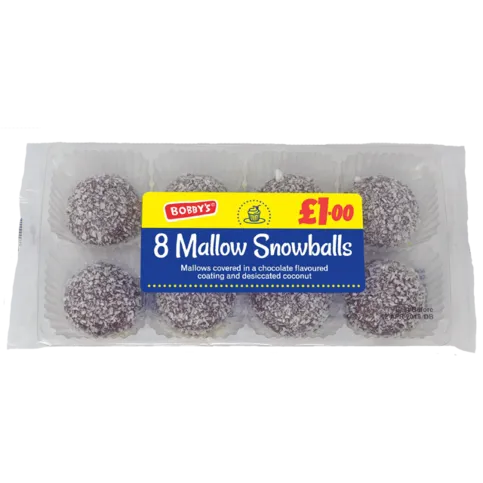 Bobby's 8 Snowballs 146g