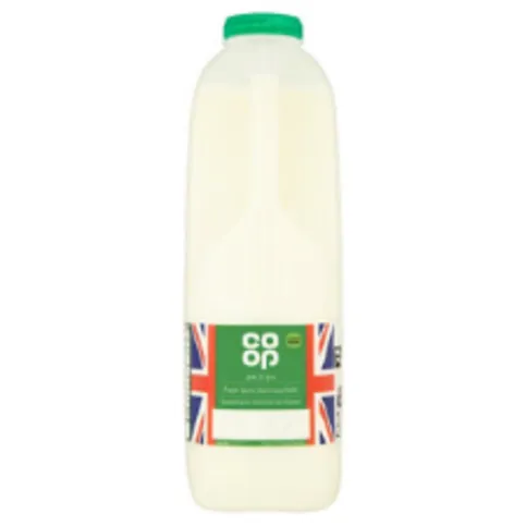 Co-op Fresh Semi Skimmed 2 Pints