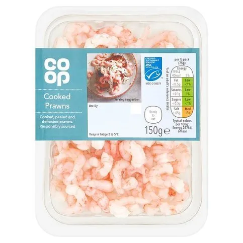CP Cold Water Prawns 150G