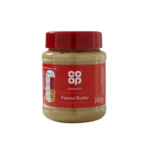 Co-Op Crunchy Peanut Butter 340g