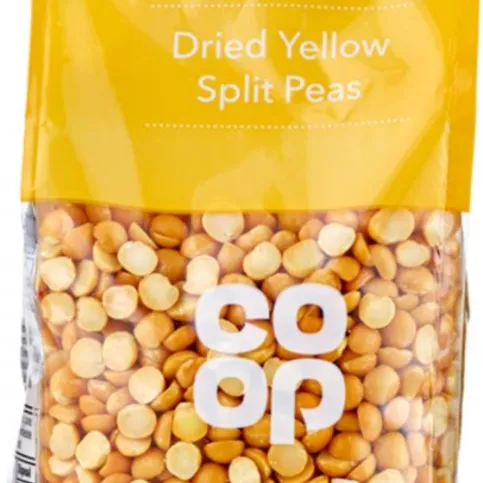 Co-op Wholefoods Dried Yellow Split Peas 500g