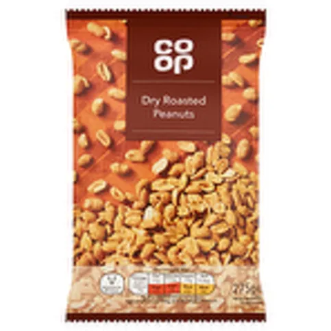 Co-op Dry Roasted Peanuts 275G