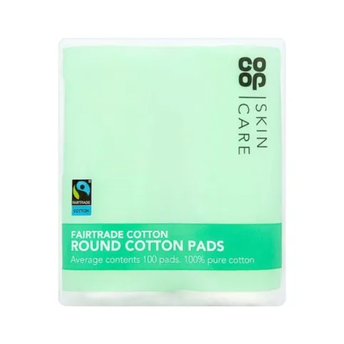 Co Op Fairtrade 100 Round Cotton Pads