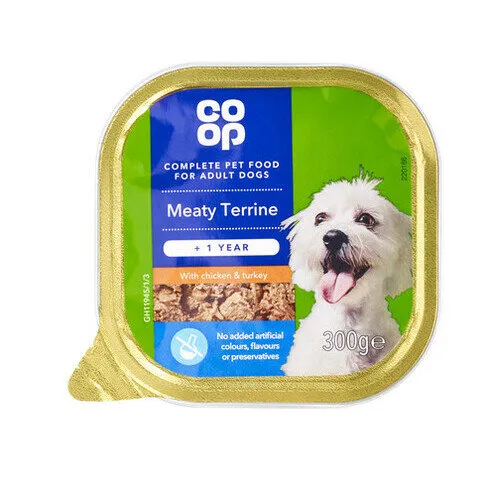 Co-op Meaty Terrine with Chicken & Turkey 1+ Years 300g