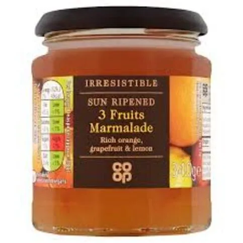 Co-op Irresistible 3 Fruits Marmalade 340g