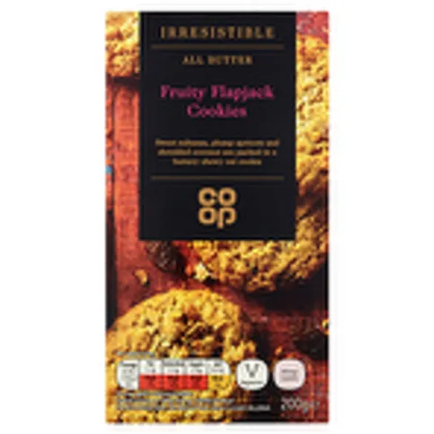 Co Op Irresistible Fruity Flapjack Cookie 200g