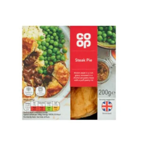 Co-op Steak Pie 200g