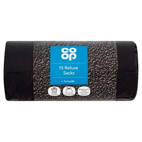 Co-op 15 Refuse Sacks 75 L