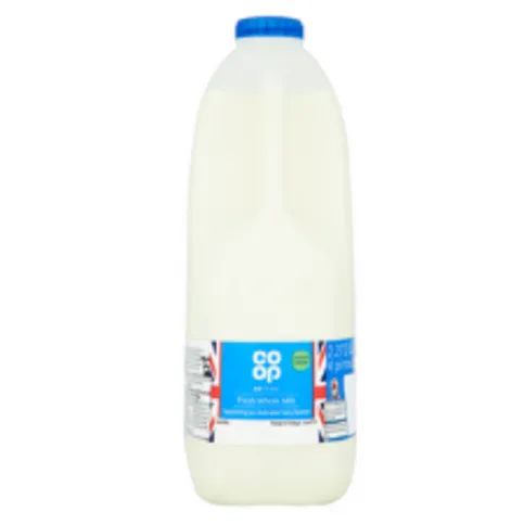 Co Op Scottish Whole Milk 4Pint 2.272L