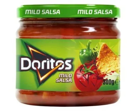 DORITOS MILD SALSA DIP JAR (300G)