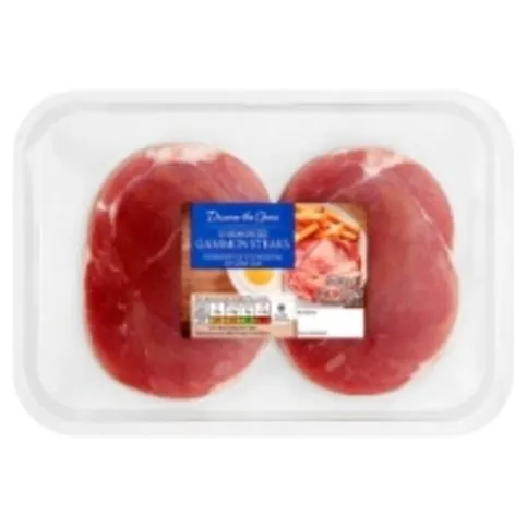 Discover the Choice Unsmoked Gammon Steaks 340g