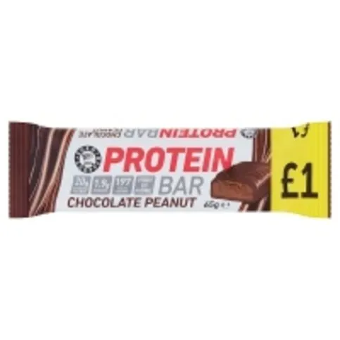 Euro Shopper Protein Chocolate Peanut Bar 65g