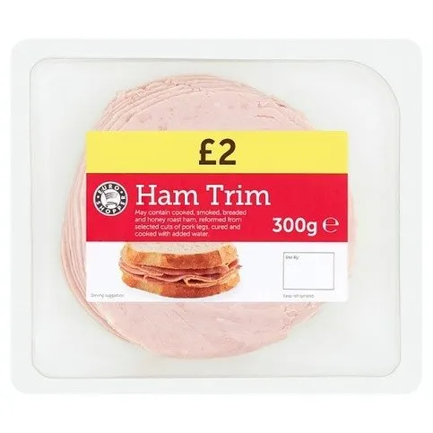 Euro Shopper Ham Trim 300g