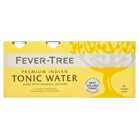 Fever Tree Indian Tonic Water 8 x 150ml