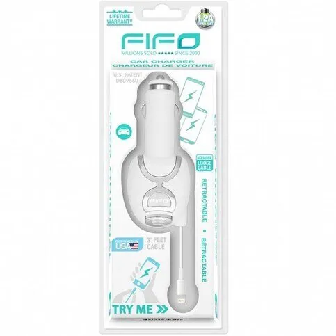 Fifio Myme Retractable Car Charg Single
