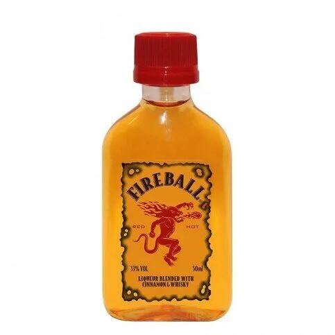 Fireball Cinnamon Whisky Liqueur 5cl