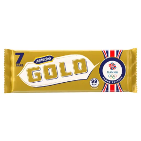 McVitie's 7 Gold Bars 124g