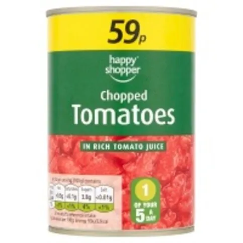 Tin Chopped Tomatoes
