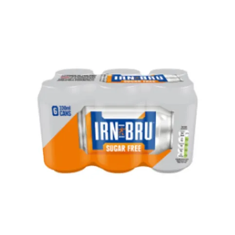 Irn Bru Sugar Free Cans 6 Pack