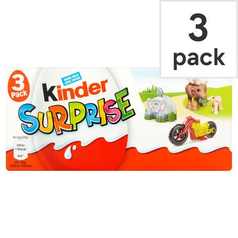 Kinder Surprise Eggs 3 x 20 (60g)