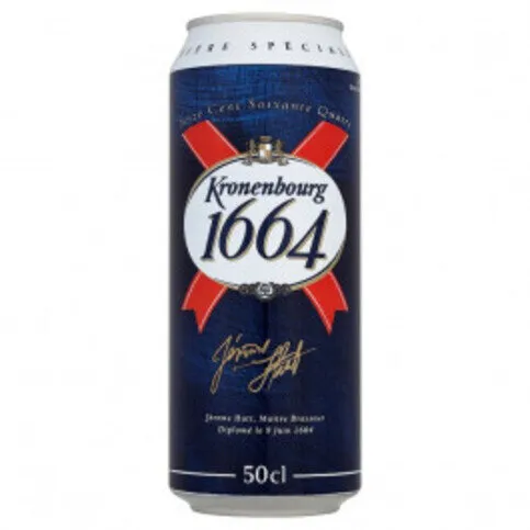 Kronenbourg 1664 Lager Beer 4 x 568ml Cans