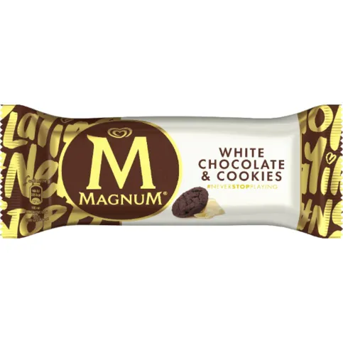 Magnum White Chocolate & Cookies Ice Cream 90 ml
