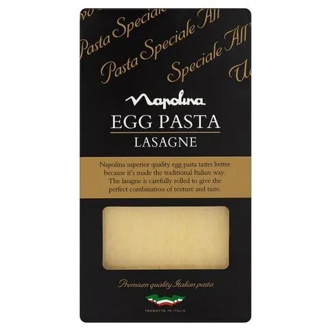 Napolina Egg Pasta Lasagne 375g