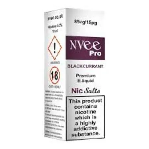 Nvee Nic Salts 18mg Blackcurrant