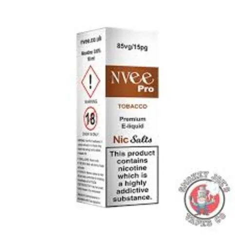 Nvee Pro Nic Salts 3mg Tobacco