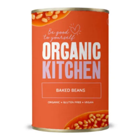 ORGANIC KITCH BAKED BEANS 400G