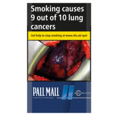 Pall Mall Flow Blue Superkings 20 Cigarettes