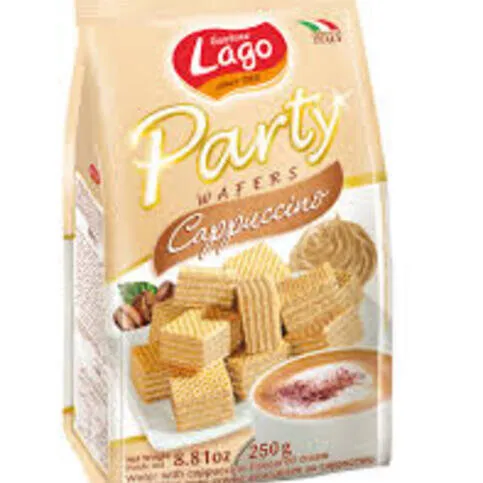 Party Wafers Cappuccino 250g