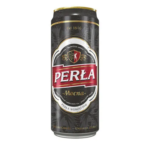 Perla Mocna Black Beer Can 500ml